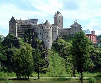 Замок Локет в Чехии