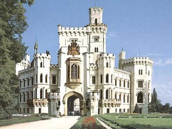 Замок Глубока над Влтавой (Чехия)