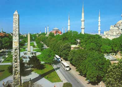 Площадь Ипподрома в Стамбуле