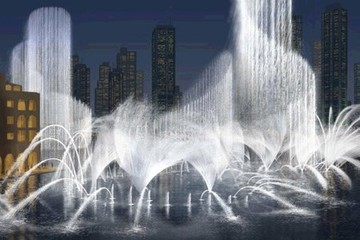 Самый дорогой фонтан в мире "Dubai Fountain"