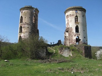 Замковые башни в Червонограде