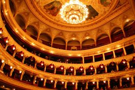 Одесский Оперный Театр - вид изнутри