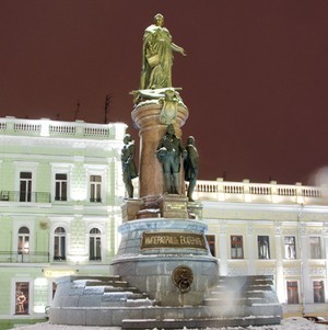Памятник основательнице Одессы Екатерине II