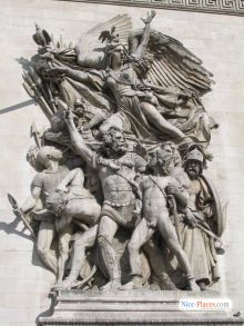 Барельеф Триумфальной арки (Париж)