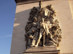 Еще один барельеф на арке (Париж)
