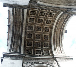 Потолок триумфальной арки (Париж)