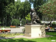 Статуи львов в Городском саду (Одесса и область)
