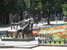 Памятник Леониду Утёсову от благодарных одесситов (Одесса и область)