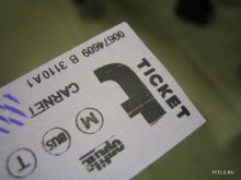 Билет в метро (Париж)
