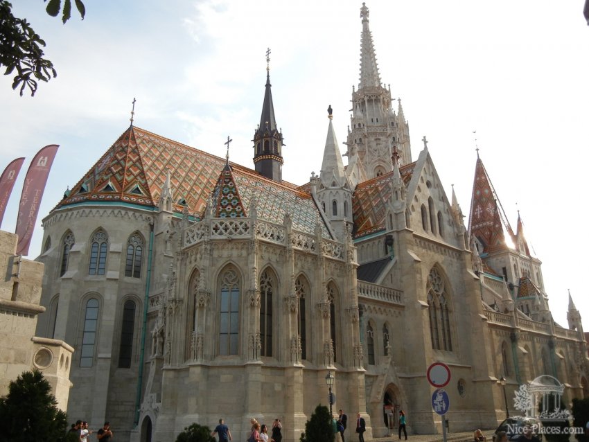 Фото достопримечательностей Будапешта: Церковь Матяша — кафедральный собор Старой Буды
