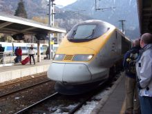 Поезд TGV Eurostar (Разное)