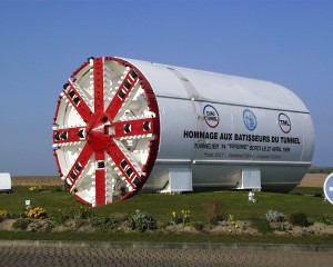 Землеройная машина (TBM), строившая Евротоннель (Разное)