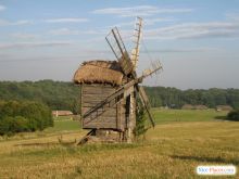 Самый известный символ музея - ветряная мельница (Киев и область)