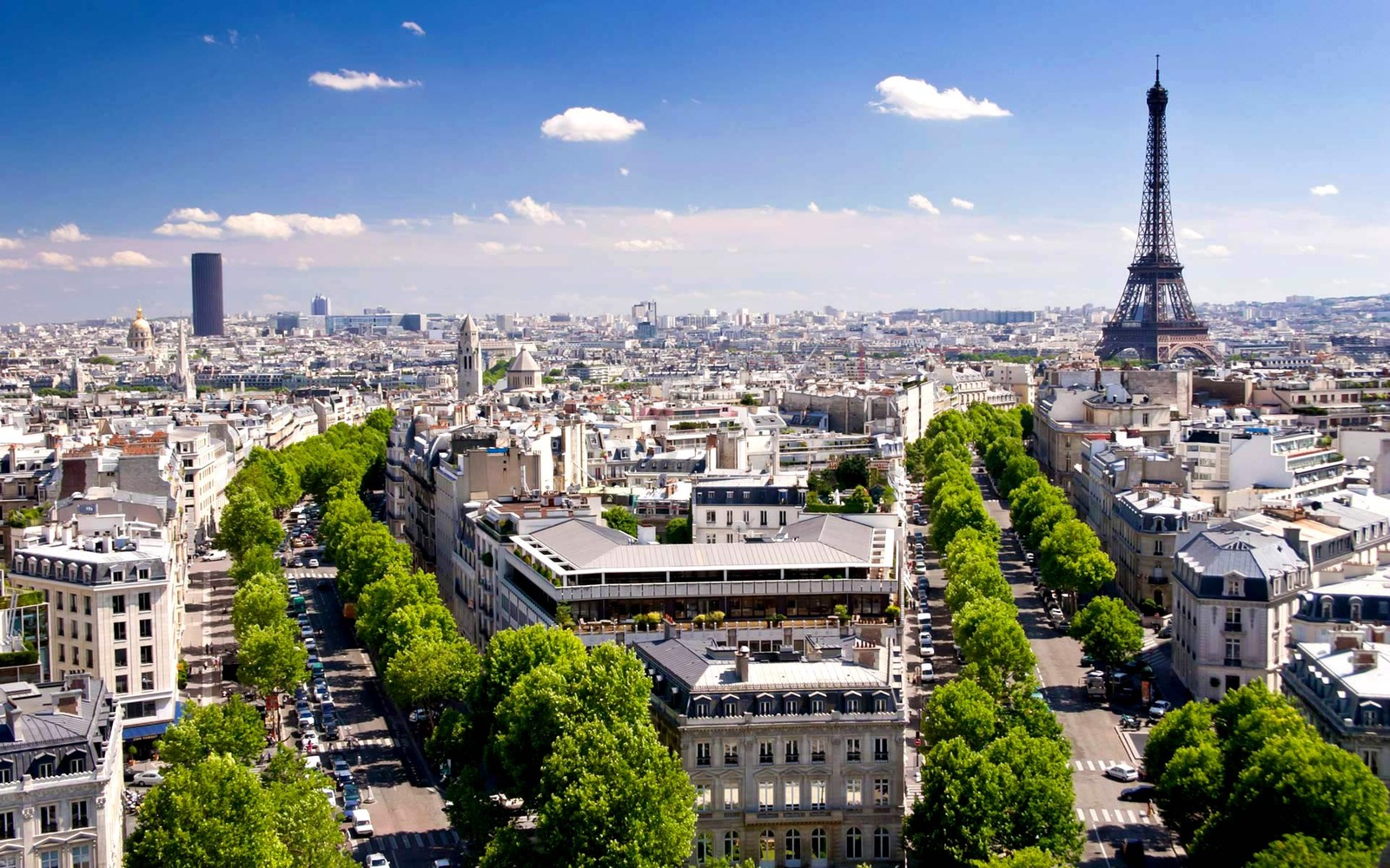 Города парижа. Париж панорама Елисейских полей. Панорама Парижа с башни Монпарнас. Франция Елисейские поля панорама. Панорама Парижа с Эйфелевой башни.