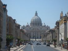 Ватикан. Вид на собор (http://www.samotur.ru/) (Рим)