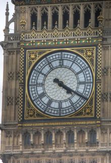 Самые главные часы Лондона на башне Биг-Бен (Разное)
