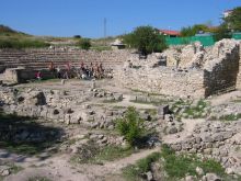 Руины древнего Херсонеса (Крым)