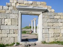 Руины древнего Херсонеса (Крым)
