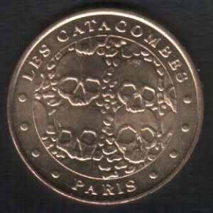 Памятная медаль «Парижские катакомбы» (Париж)