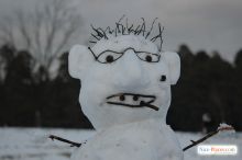 Приз зрительских симпатий за оригинальность. Снежный музчина...  (Киев и область)