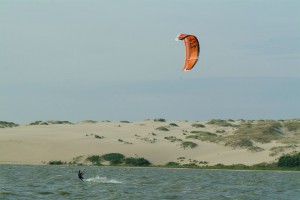 Кайт-сёрфинг у берегов Ниды (Прибалтика)
