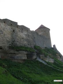 Вид снизу на крепость со стороны лимана (Одесса и область)