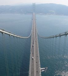 Мост Akashi Kaikyo в Японии (Разное)