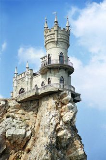 Замок Ласточкино гнездо в Крыму (Крым)
