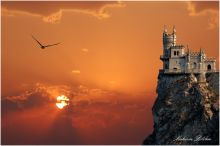 Замок Ласточкино гнездо, самое романтическое место Крыма (Крым)