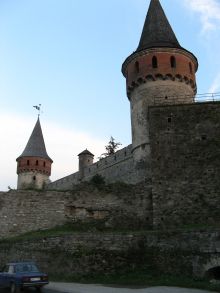 Смотровые башни и стены крепости (Каменец-Подольский)