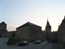 Башни у входа на внутреннюю территорию крепости (Каменец-Подольский)