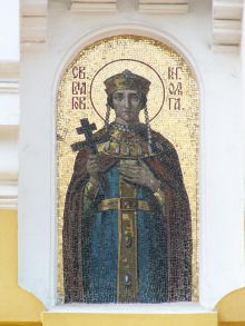 Мозаика на фасаде храма (Киев и область)