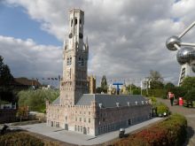 Дозорная башня Белфри и Халлес, Брюгге, Бельгия (Брюссель)