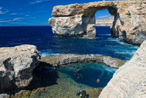 Чудо природы на острове Мальта - Лазурное окно (Разное)