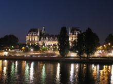 Гревская площадь на берегу Сены (Париж)