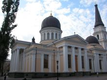 Спасо-Преображенский собор - крупнейший православный храм Одессы (Одесса и область)