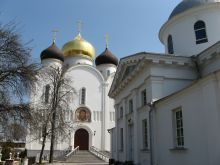 Одесский Свято-Успенский мужской монастырь. Новый строящийся храм "Живоносный источник" (Одесса и область)