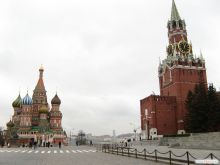 Спасская башня Кремля и Собор Василия Блаженного (Москва и Подмосковье)