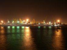 Одесса. Ночной порт (Одесса и область)