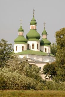 Георгиевский Собор (1741 год) - женский монастырь. Сооружение в стиле "украинского" барокко.  (Чернигов и область)