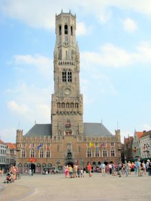 Дозорная башня Белфорд, 366 ступенек по крутой лестнице и великолепный вид на Брюгге (Бельгия)