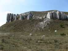 Меловые скалообразования в Белокузьминовке (Донецк и область)