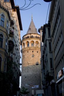 Галатская башня в Стамбуле (Турция)