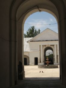 Вид на внутренний двор торговых рядов (Белая Церковь)