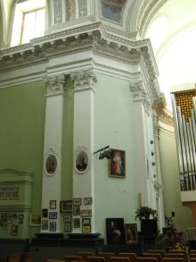 Костел Иоанна Крестителя. Интерьер храма (Белая Церковь)