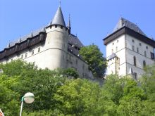 Замок Карлштейн в Чехии (Чехия)