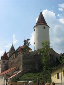Чехия. Замок Кршивоклат (Чехия)