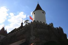 Крепость-замок Кршивоклат в Чехии (Чехия)