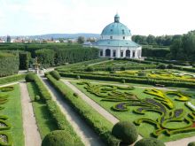 Замковый парк Кромержиж - шедевр ландшафтного дизайна (Чехия)