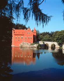 Очень романтичный Чешский замок Червена Лгота (Чехия)